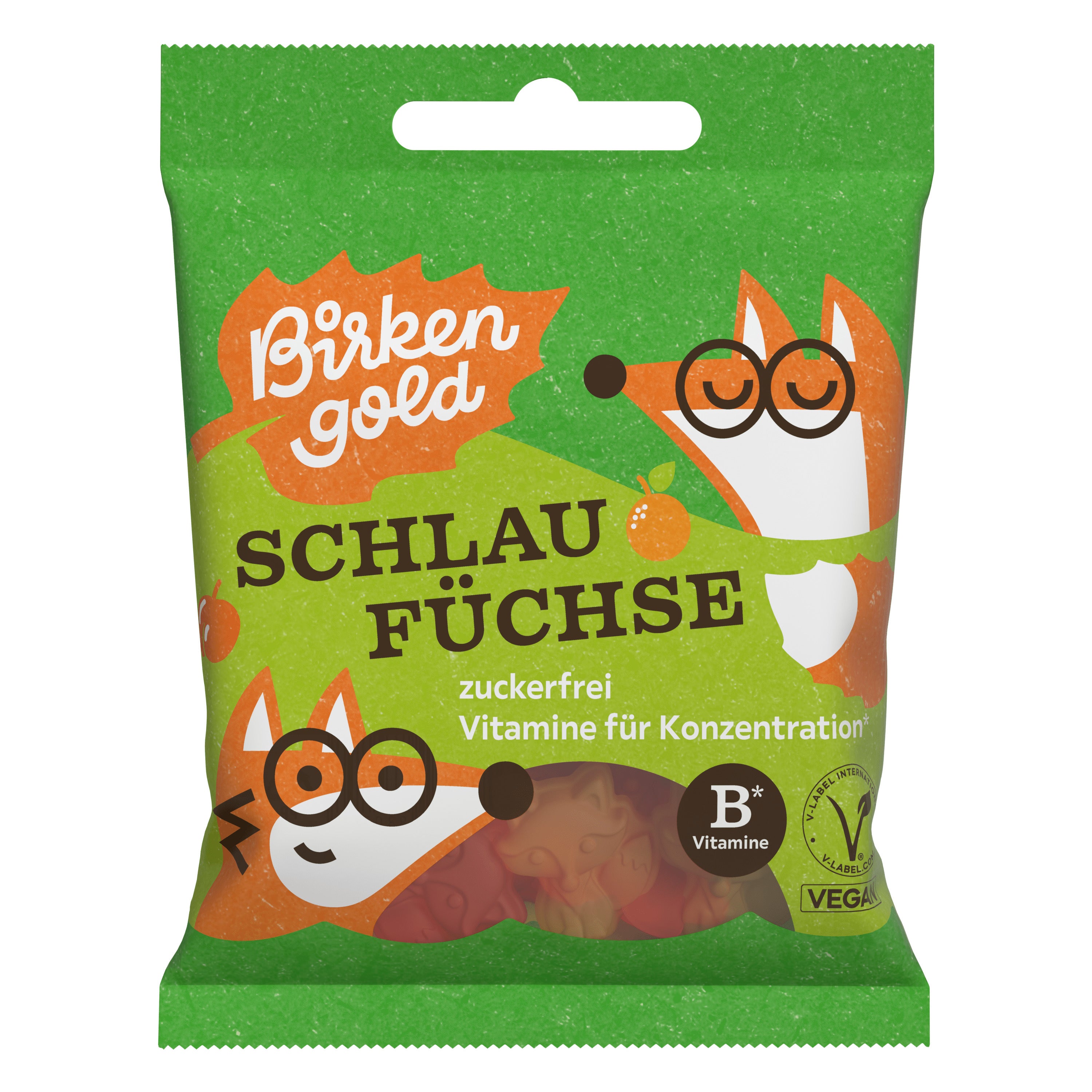 Schlaufüchse Fruchtgummi mit Vitaminen 50 g