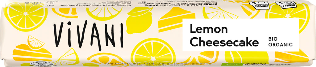 Lemon Cheesecake Riegel 40 g