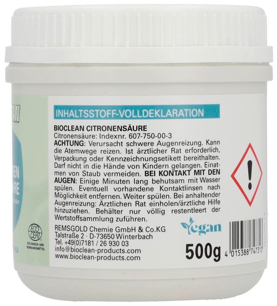 Citronensäure 500 g