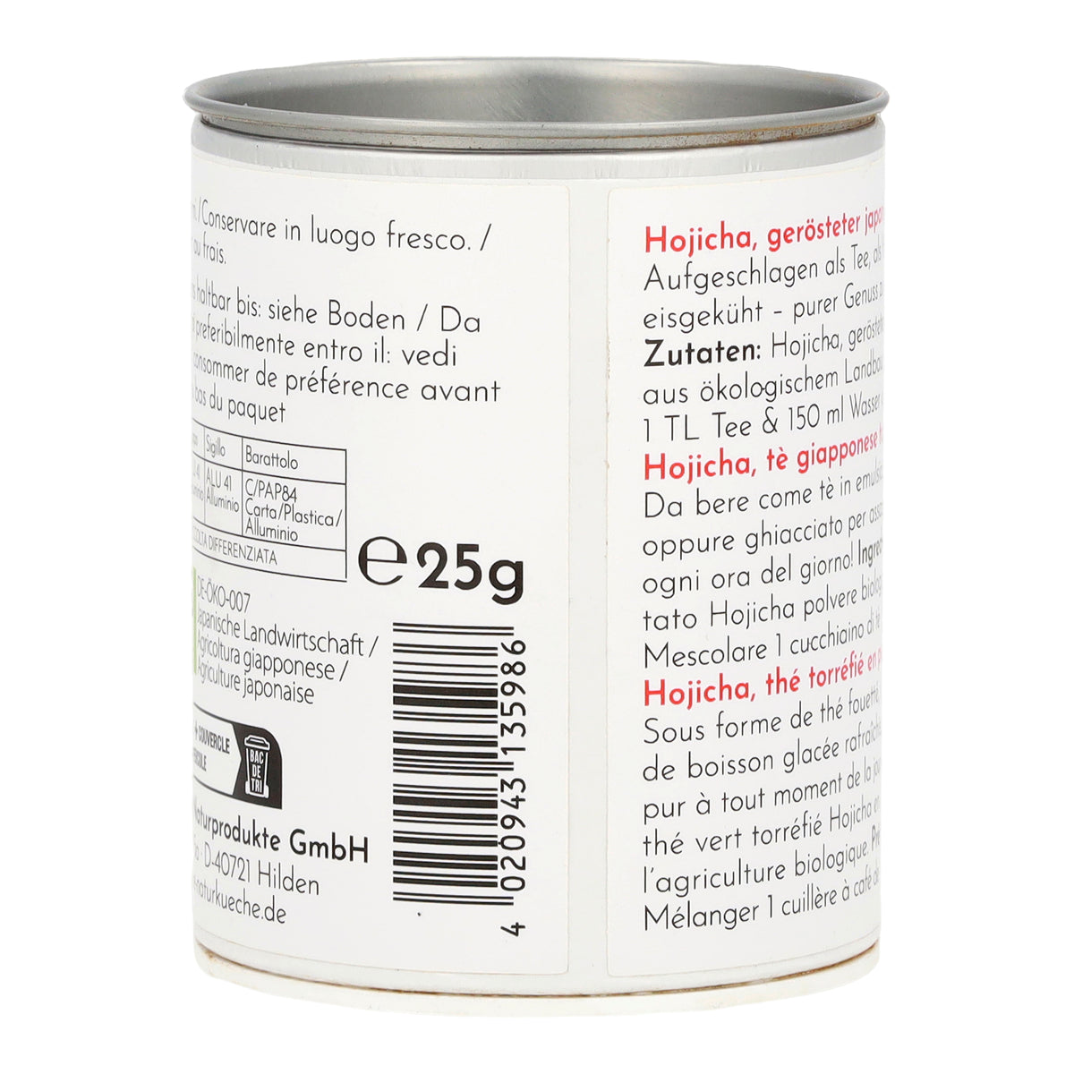 Hojicha Pulvertee 25 g