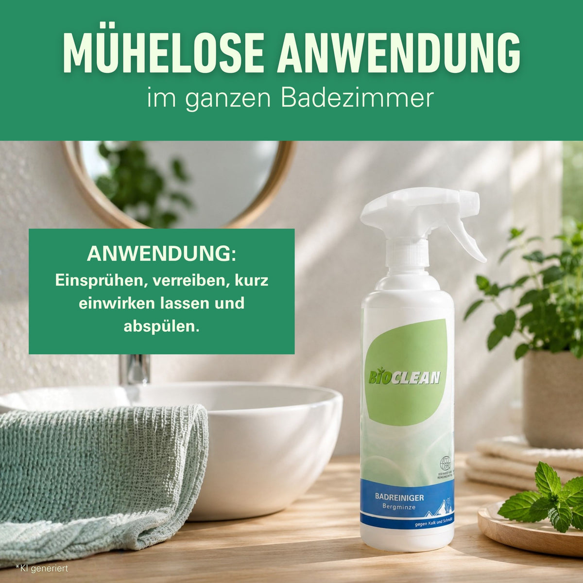 Badreiniger Bergminze 500 ml