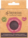 Natural Konjac Sponge black bamboo 1 Stk