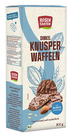 Dinkel-Knusperwaffeln mit Vollmilch-Schokolade 100 g