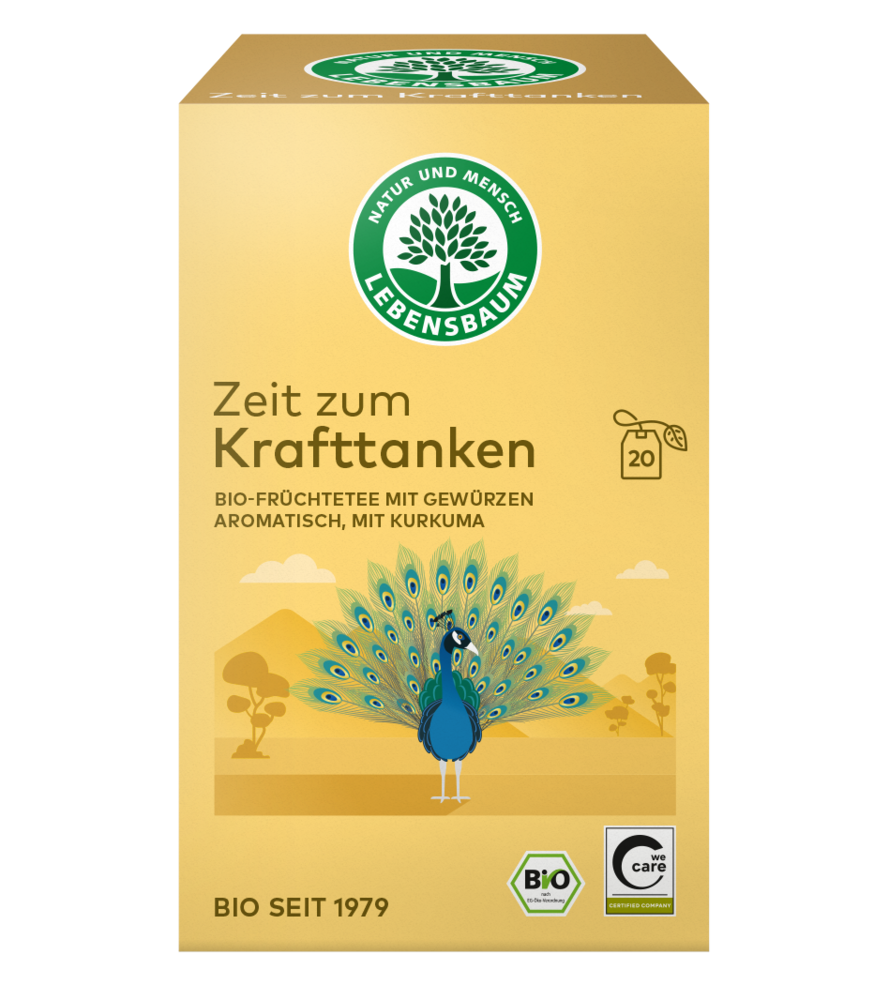 Zeit zum Krafttanken Früchtetee 40 g