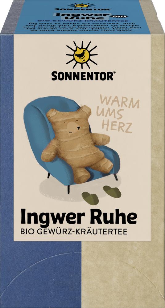 Ingwer Ruhe Tee Doppelkammerbeutel 32,4 g