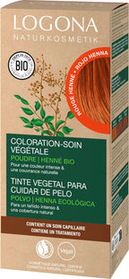 Pflegende Pflanzen-Haarfarbe Pulver 04 Hennarot 100 g