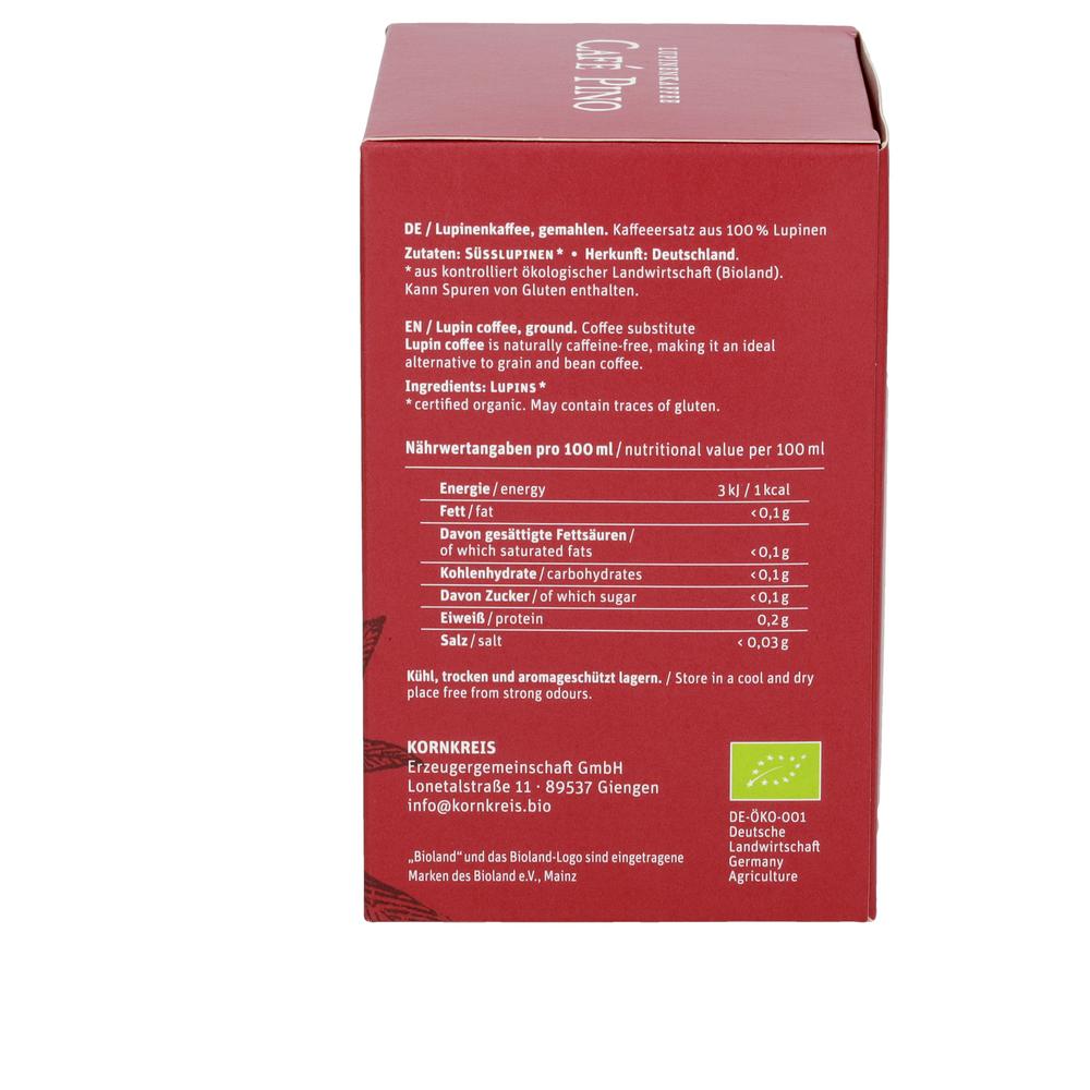 Café Pino Tassenfilter Lupinenkaffee zum fertig Au 91 g
