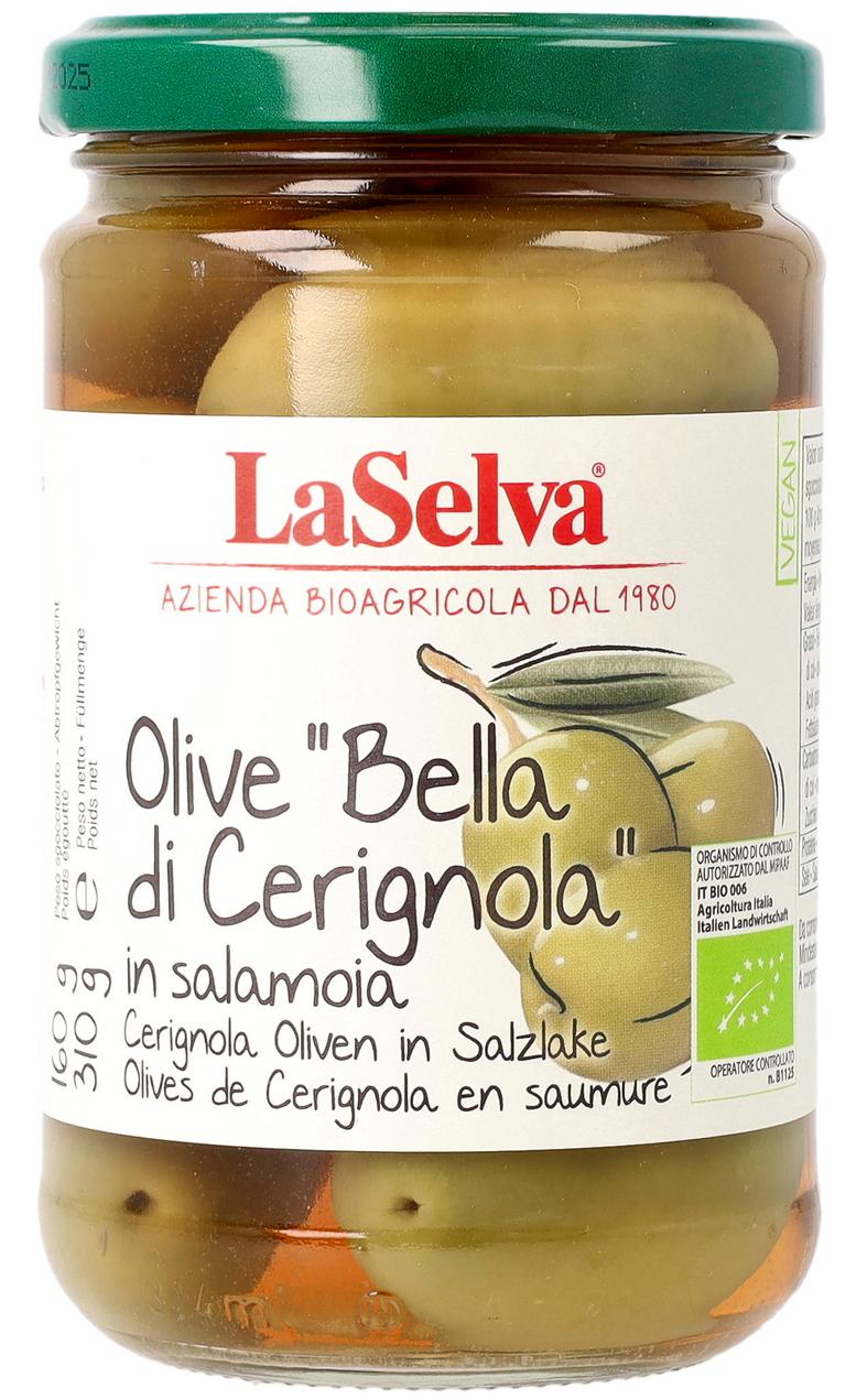 Oliven 'Bella di Cerignola' grün extra groß 310 g