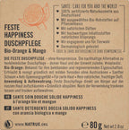 Feste Duschpflege Happiness Bio-Orange & Mango 80 g