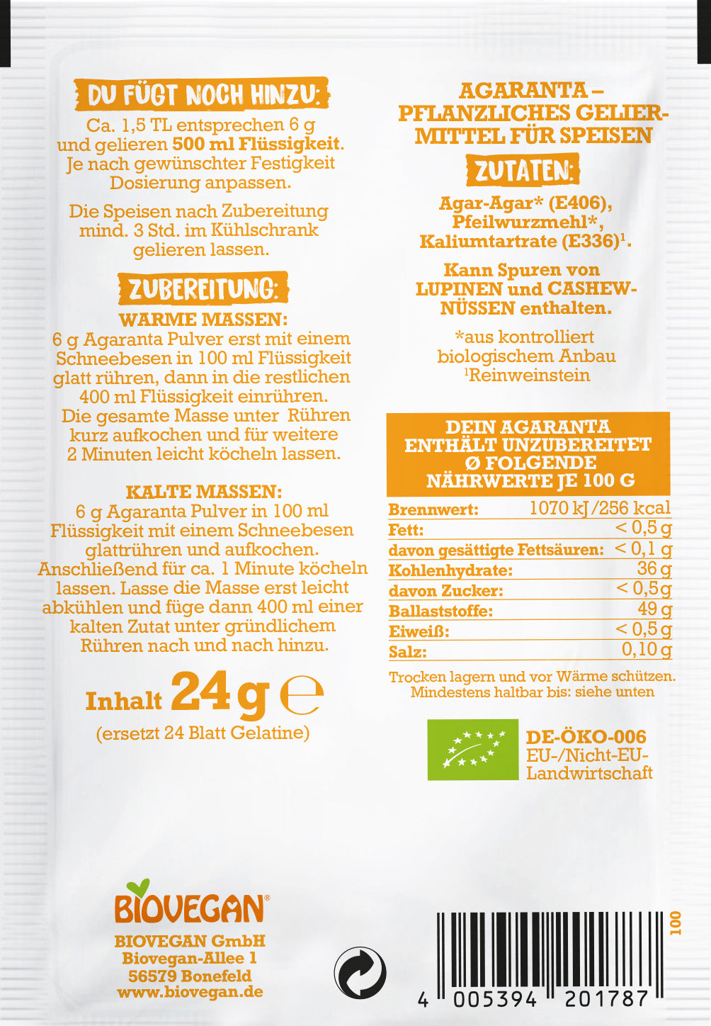Agaranta 24 g