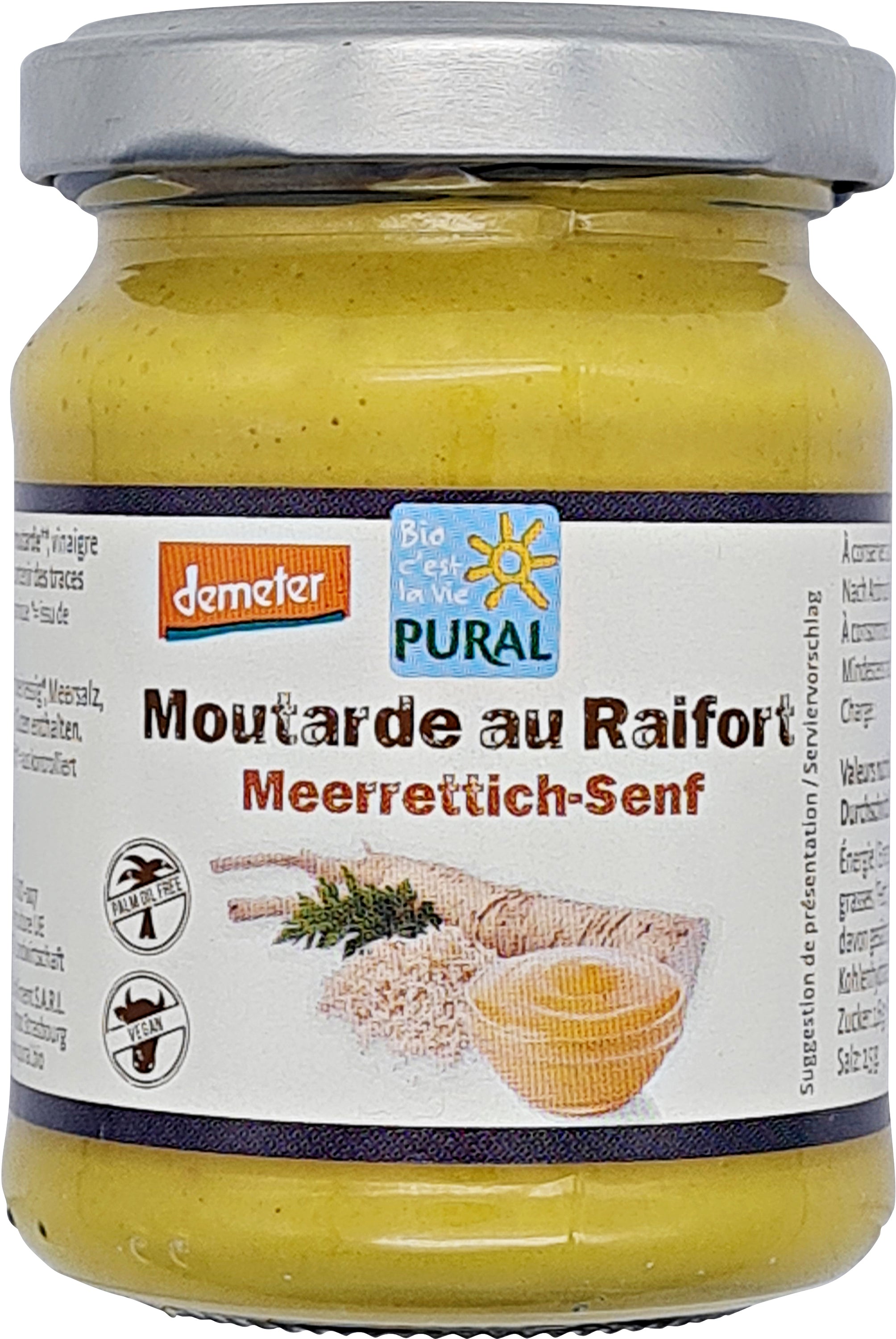Meerrettich-Senf demeter 125 ml