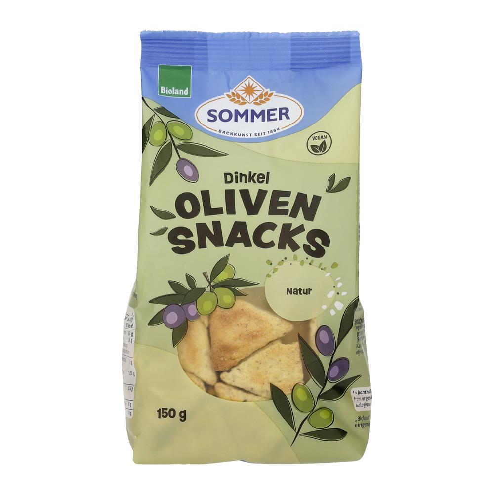Oliven-Snacks Natur Dinkel 150 g