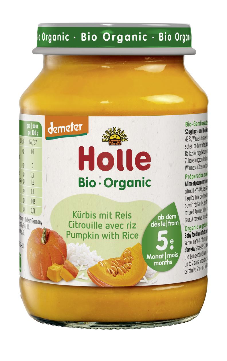 Kürbis mit Reis demeter ab 5. Monat 190 g