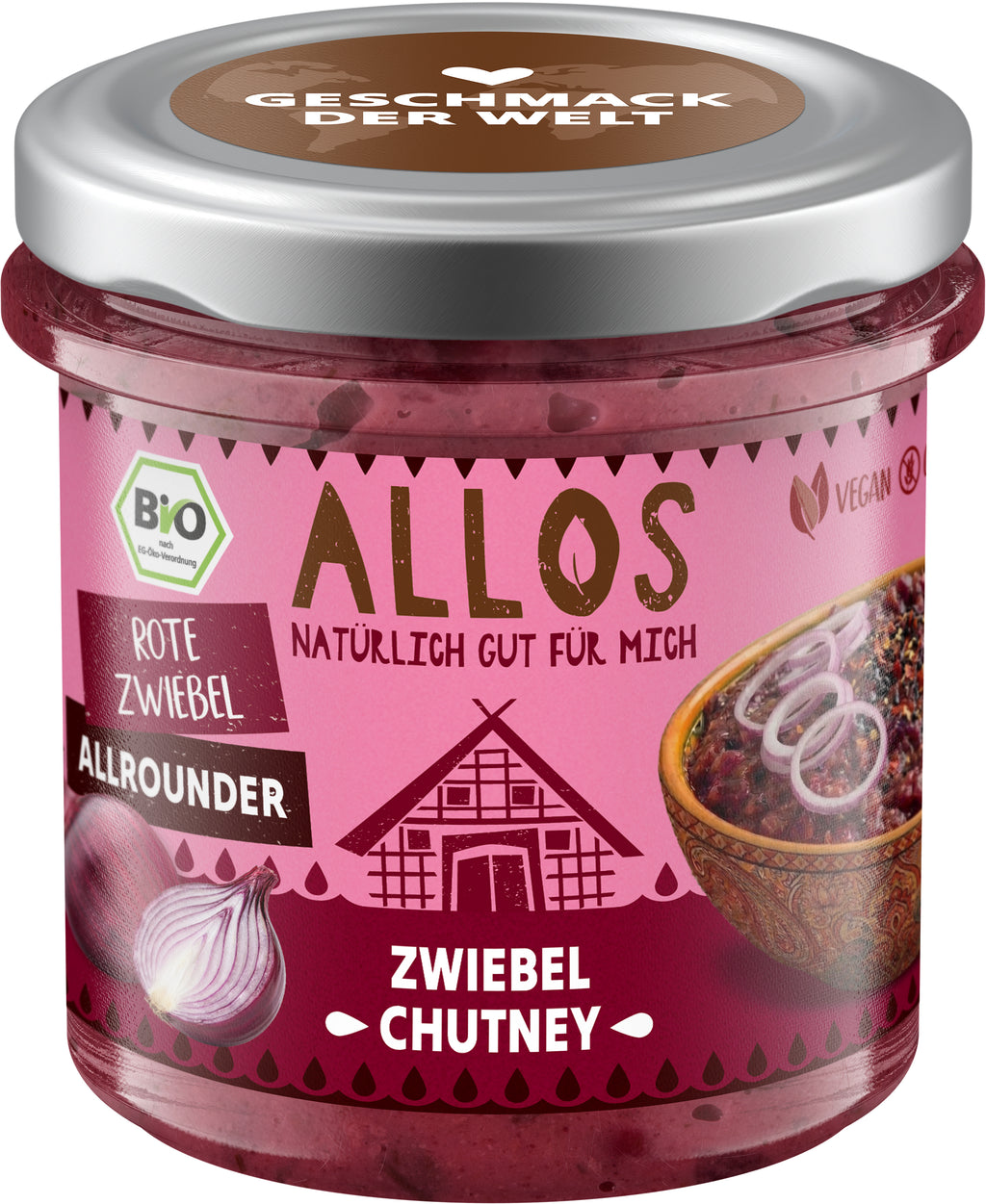 Geschmack der Welt Zwiebel Chutney 140 g