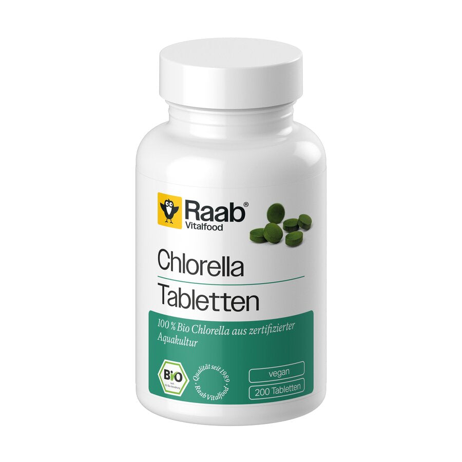 Chlorella Mikroalgen Tabletten 200Stk