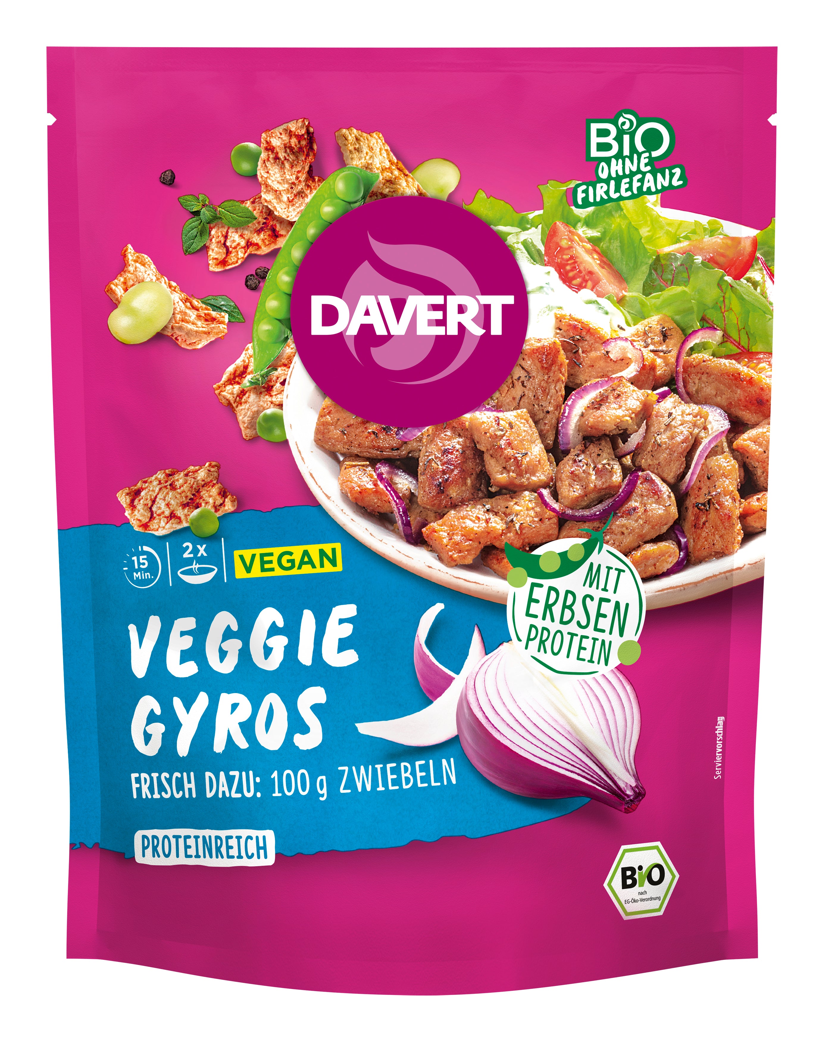 Veggie Gyros mit Erbsenprotein 68 g