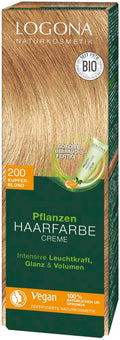 Pflanzen Haarfarbe Creme 200 kupferblond 150 ml