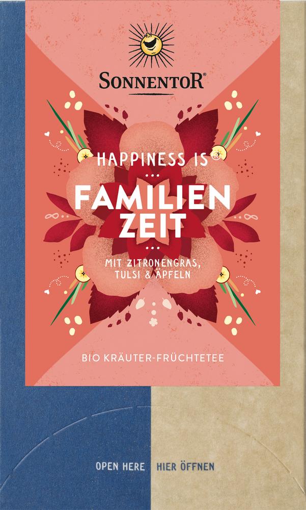 Happiness is Familienzeit Tee Doppelkammerbeutel 27 g