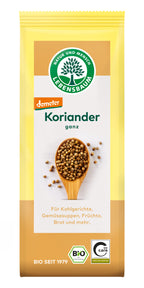 Koriander  ganz  demeter 30 g