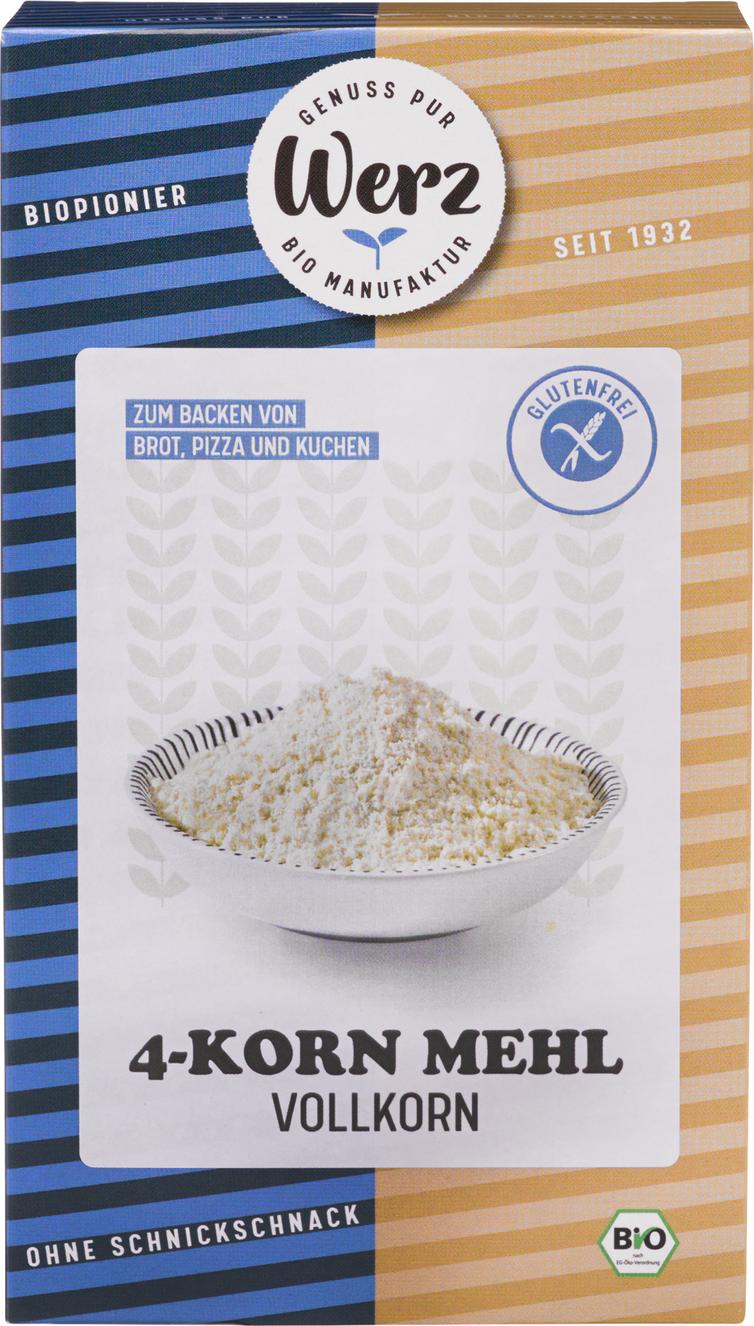 4-Korn-Vollkorn-Mehl 1 kg