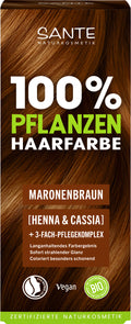 Pflanzenhaarfarbe Pflegekomplex Maronenbraun 08 100 g