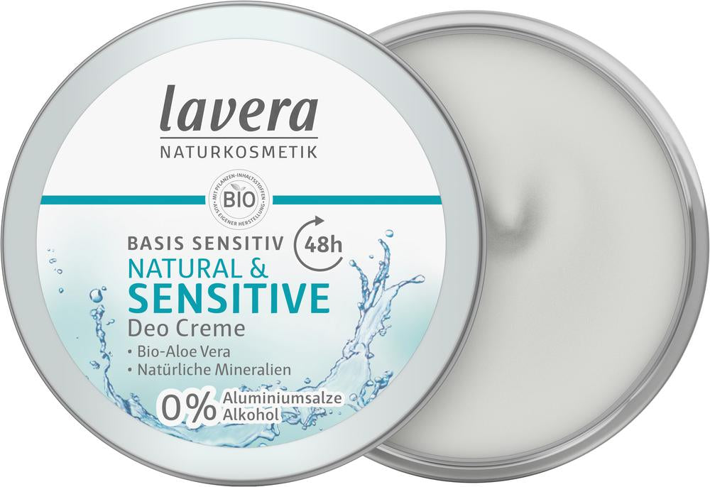 basis sensitiv Natural + Sensitive Deo Creme 50 ml