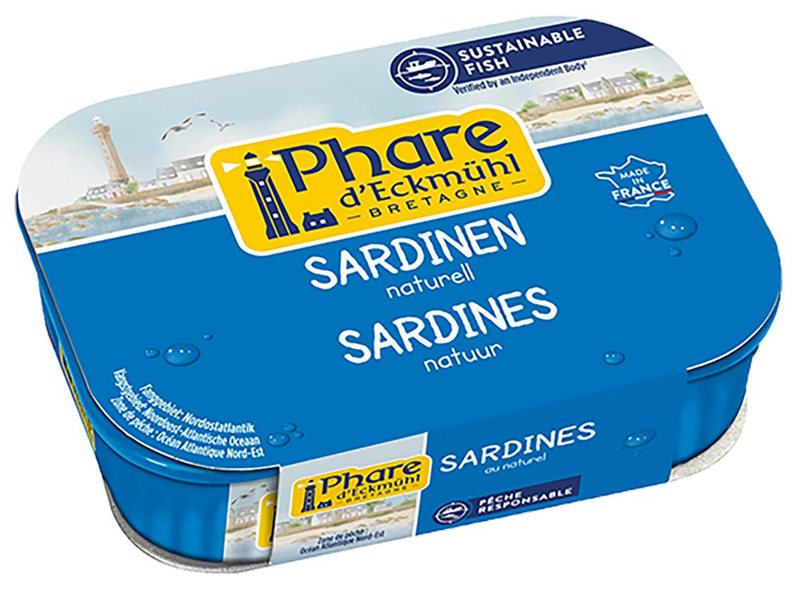 Sardinen Naturell 135 g