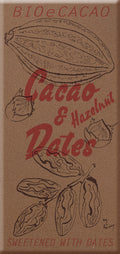 Cacao & Dates Hazelnut 65% Kakao 90 g