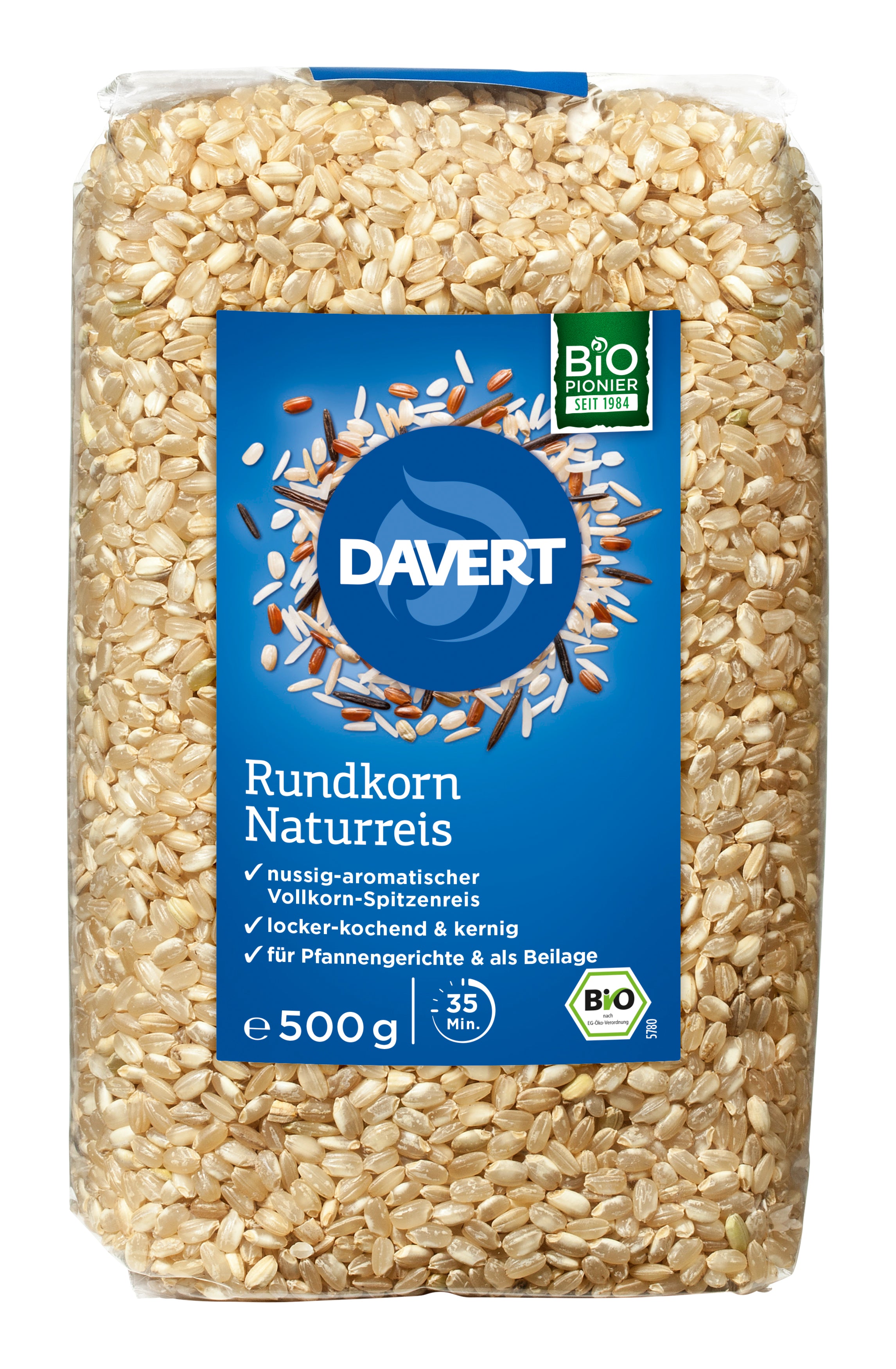 Rundkorn Naturreis 500 g