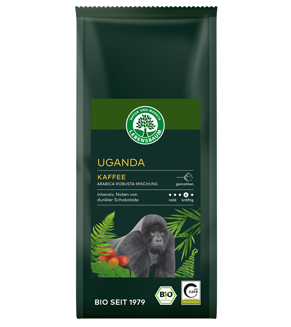 Uganda Kaffee gemahlen 250 g
