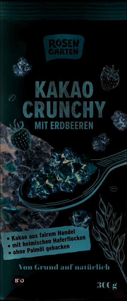 Kakao-Crunchy mit Erdbeeren 300 g