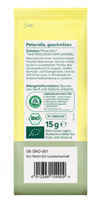 Petersilie  gerebelt 15 g