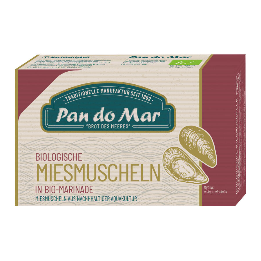 Miesmuscheln in Bio-Marinade 115 g