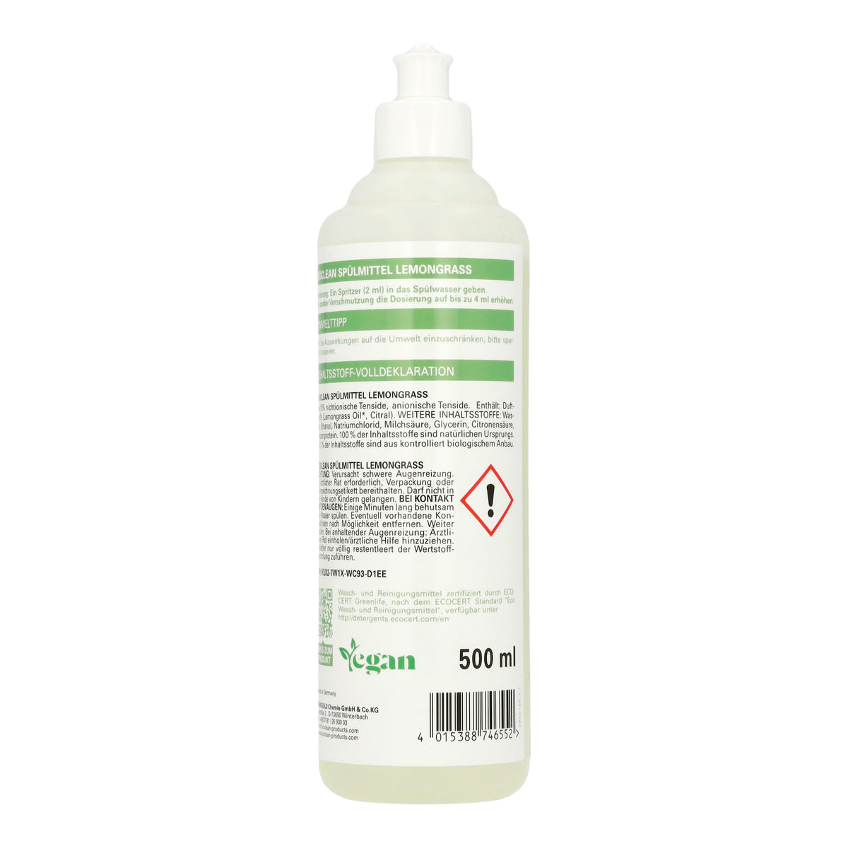 Spülmittel Lemongrass 500 ml