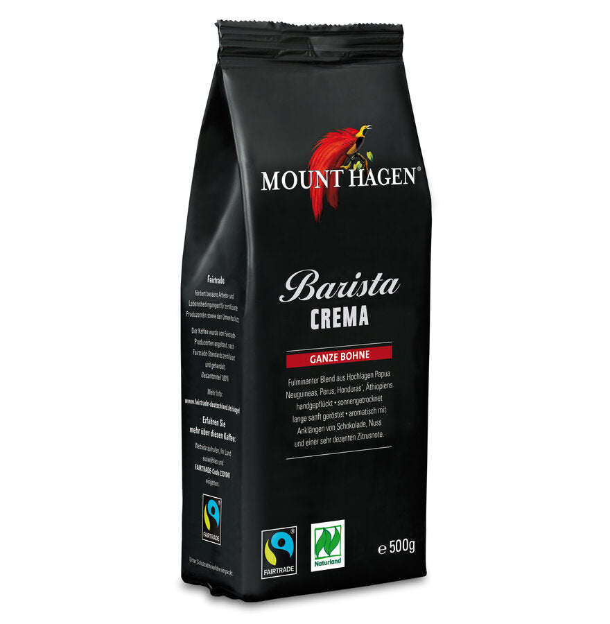 Röstkaffee Arabica Barista ganze Bohne 500 g