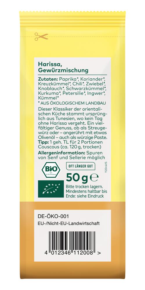 Harissa Gewürzmischung 50 g