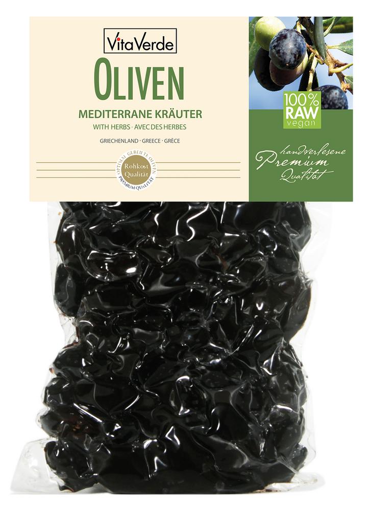 Oliven Mediterran luftgetrocknet 200 g