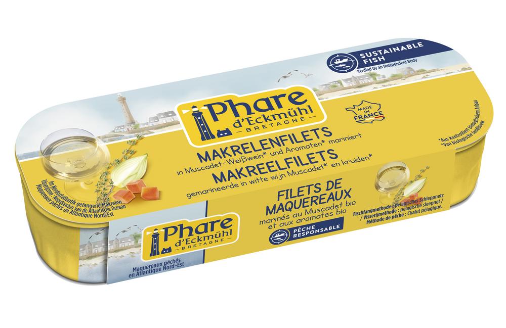 Makrelenfilets in Muscadet-Weißwein 151 g