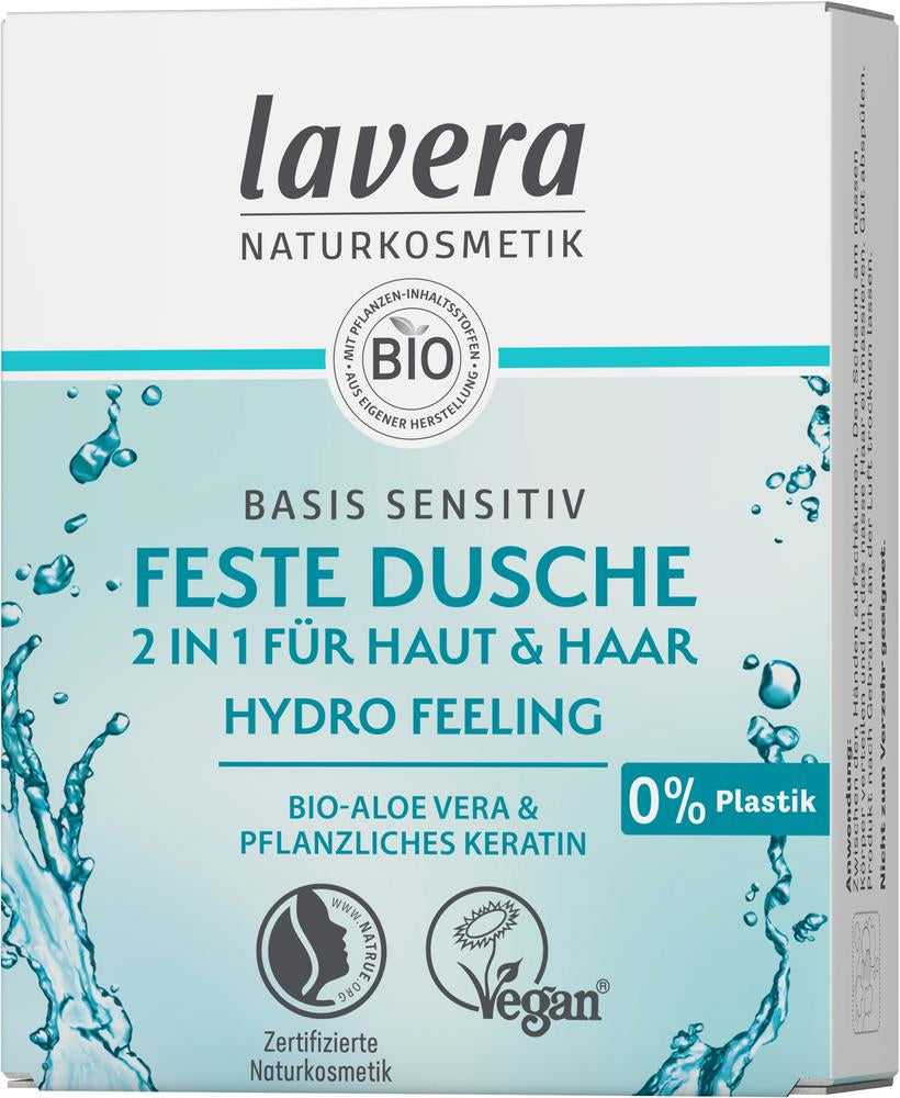 Basis sensitiv Feste Dusche 2 in 1 Hydro Feeling 50 g