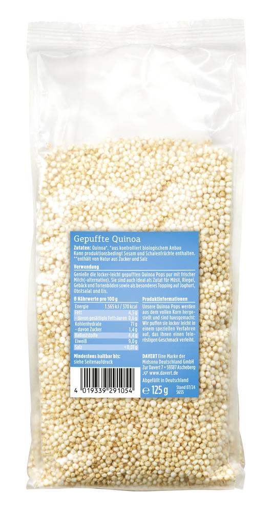 Quinoa Pops gepufft 125 g