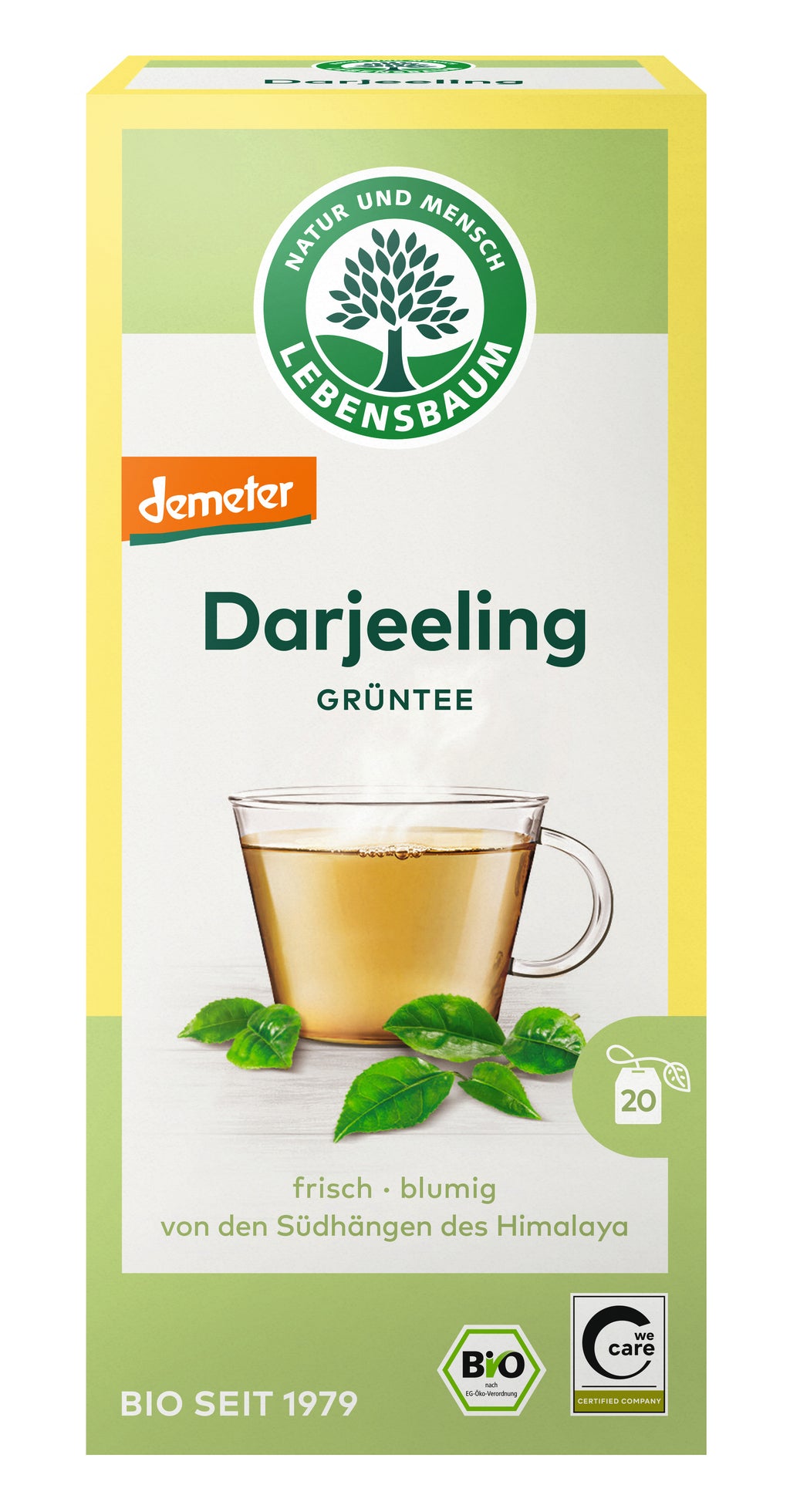 Darjeeling Grüntee demeter 30 g