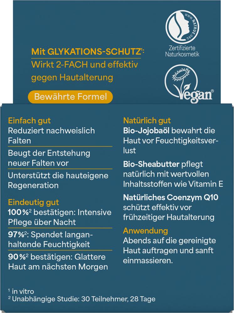 Basis Sensitive Anti-Falten Nachtcreme Q10 50 ml