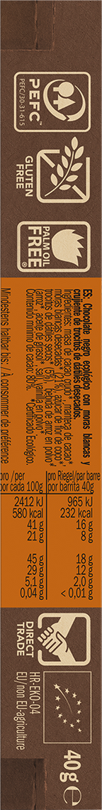 Lovechock Maulbeere-Crunch 81% Kakao 40 g