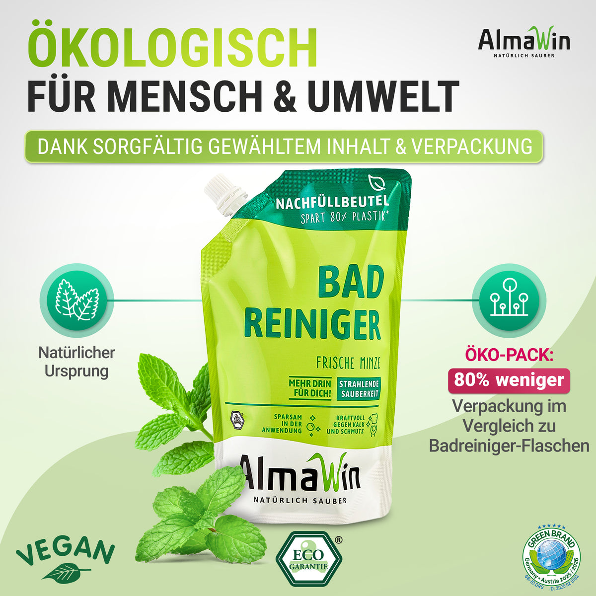 Badreiniger Nachfüllbeutel 500 ml