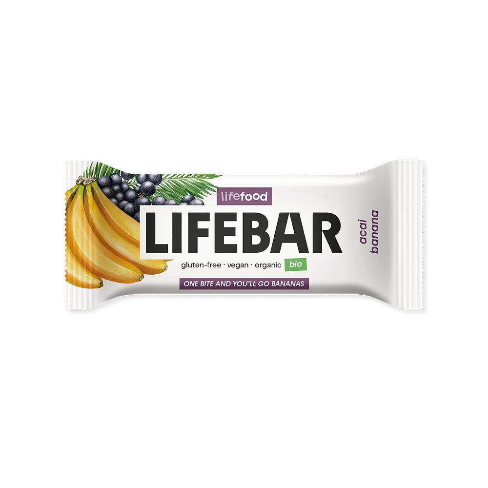Lifebar Acai Banane Riegel 40 g