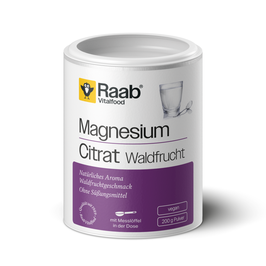 Magnesiumcitrat Waldfrucht Pulver 200 g