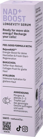 NAD + Boost Longevity Serum 30 ml