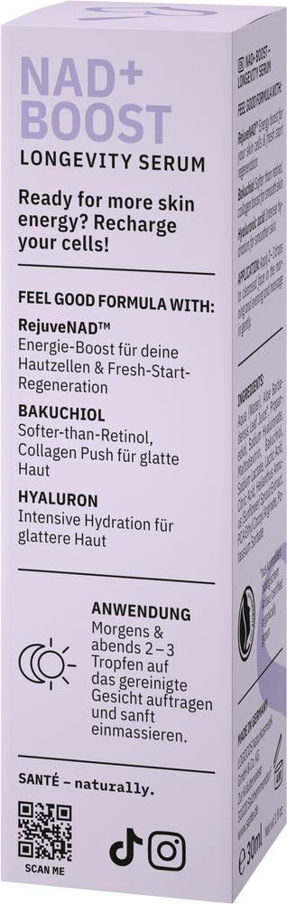 NAD + Boost Longevity Serum 30 ml