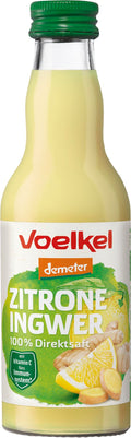 Zitrone Ingwer demeter Direktsaft 200 ml