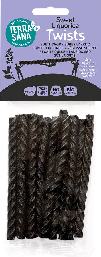 Lakritz Stangen süß Twists 100 g